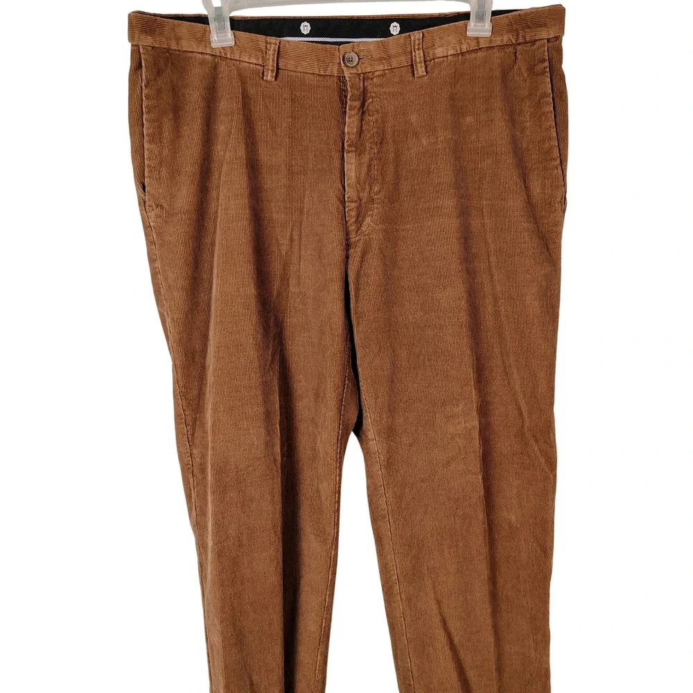 Mens 40x30 Corduroy Pants Brown 100% Cotton Dark Academia Grandpacore Heritage